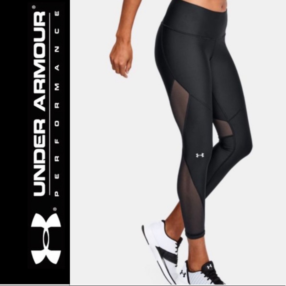 NWT Under Armour Mesh Leggings